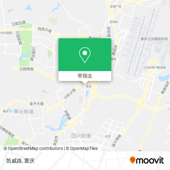 凯威路地图