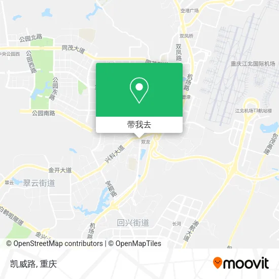 凯威路地图