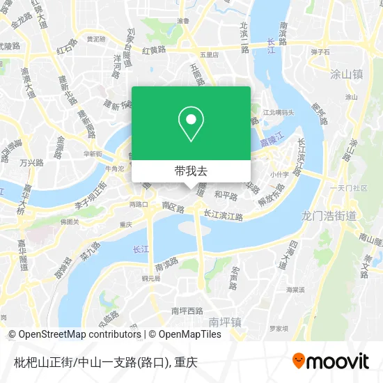 枇杷山正街/中山一支路(路口)地图
