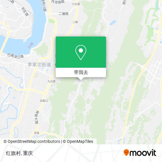 红旗村地图