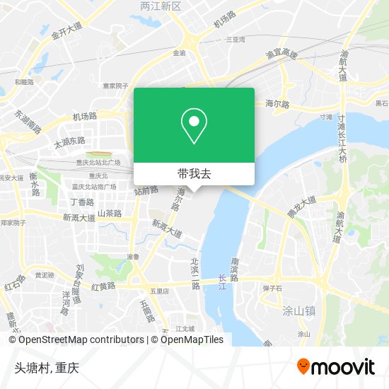 头塘村地图