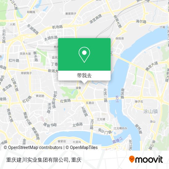 重庆建川实业集团有限公司地图