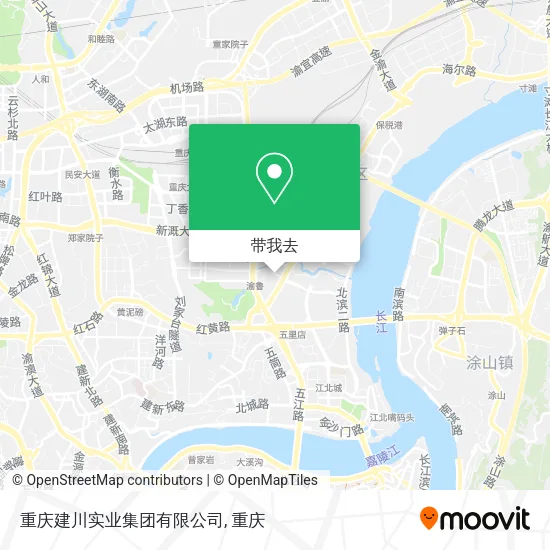 重庆建川实业集团有限公司地图