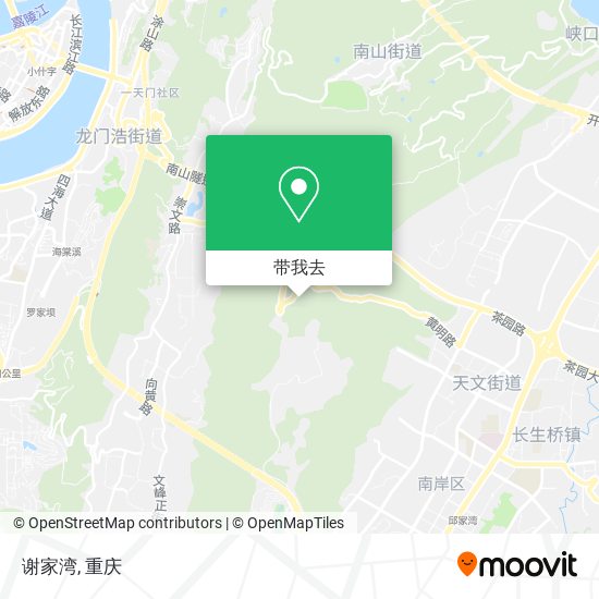 谢家湾地图