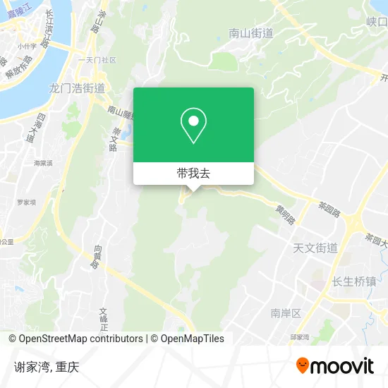 谢家湾地图
