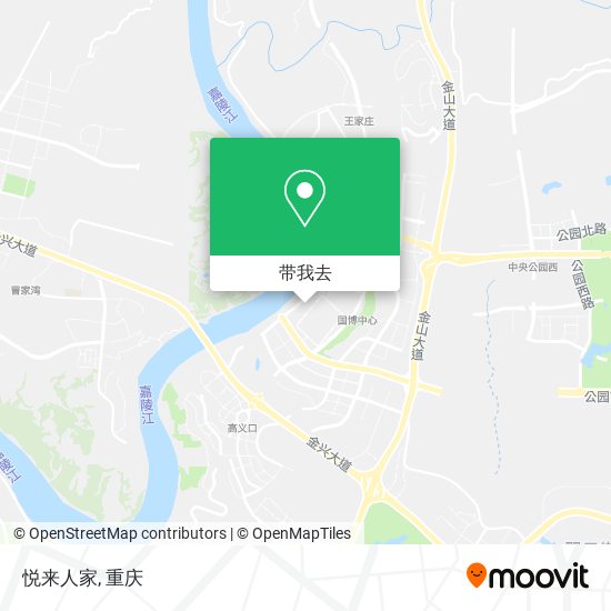 悦来人家地图