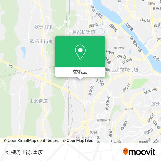 红槽房正街地图