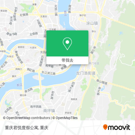 重庆君悦度假公寓地图