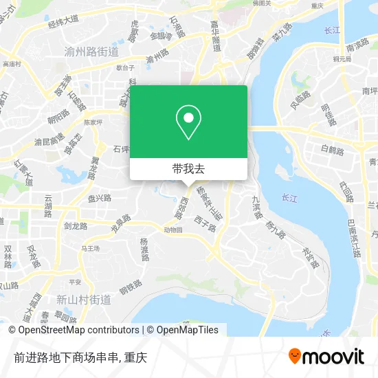 前进路地下商场串串地图