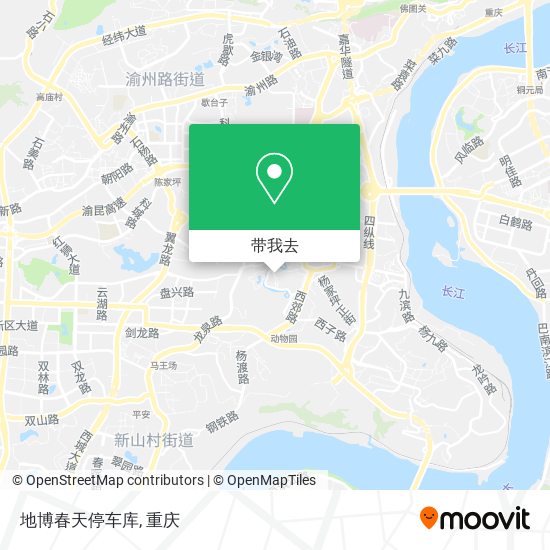 地博春天停车库地图