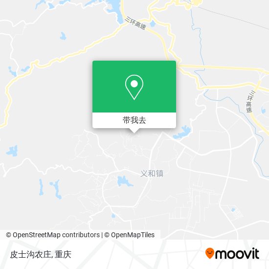 皮士沟农庄地图