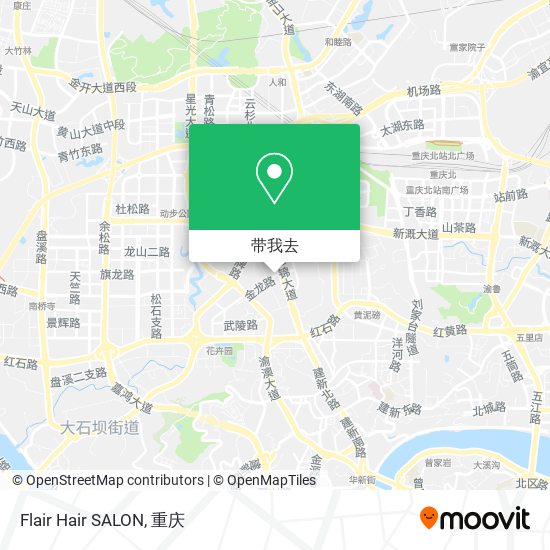 Flair Hair SALON地图
