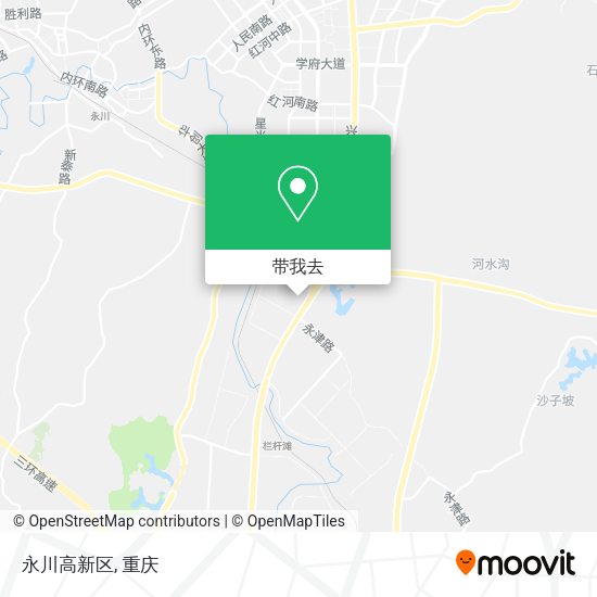 永川高新区地图