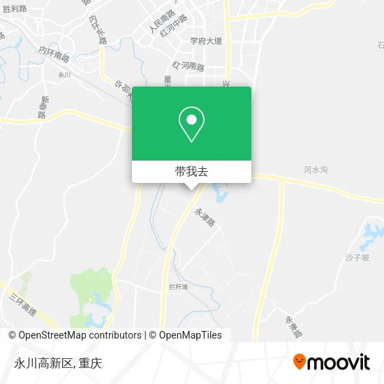 永川高新区地图