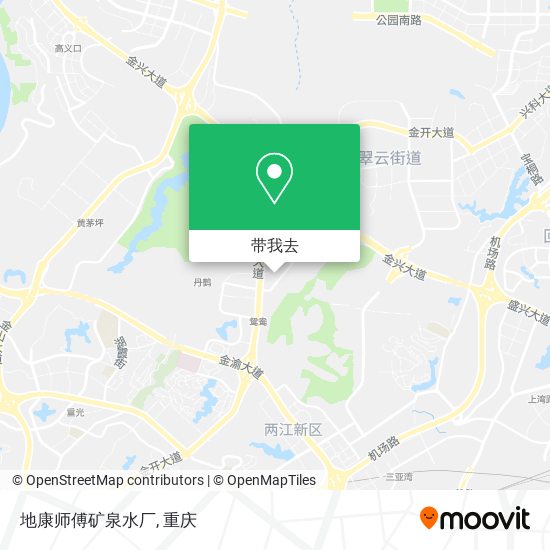 地康师傅矿泉水厂地图