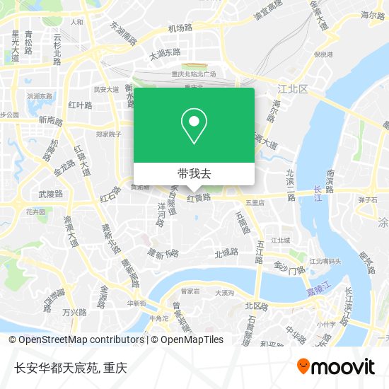 长安华都天宸苑地图
