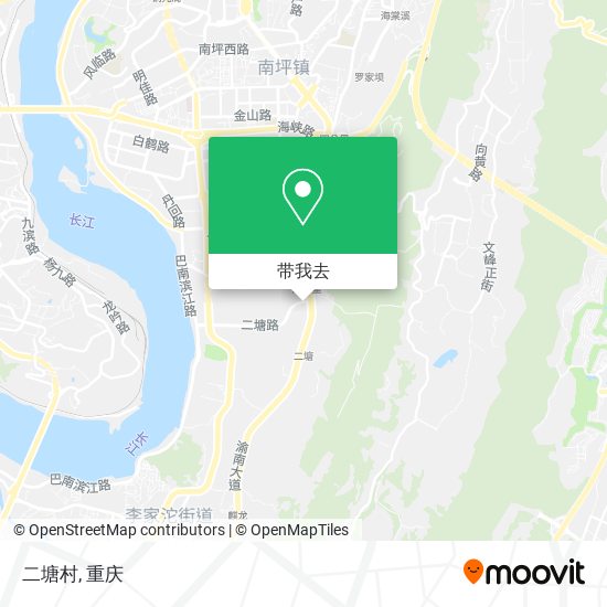 二塘村地图