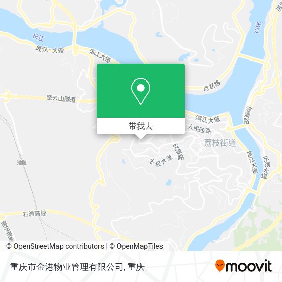 重庆市金港物业管理有限公司地图