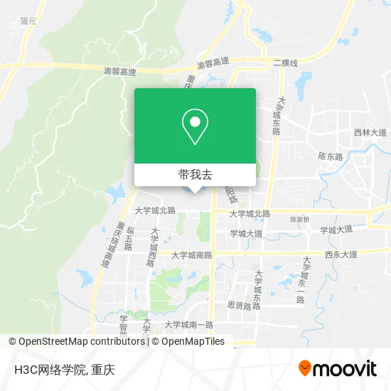 H3C网络学院地图