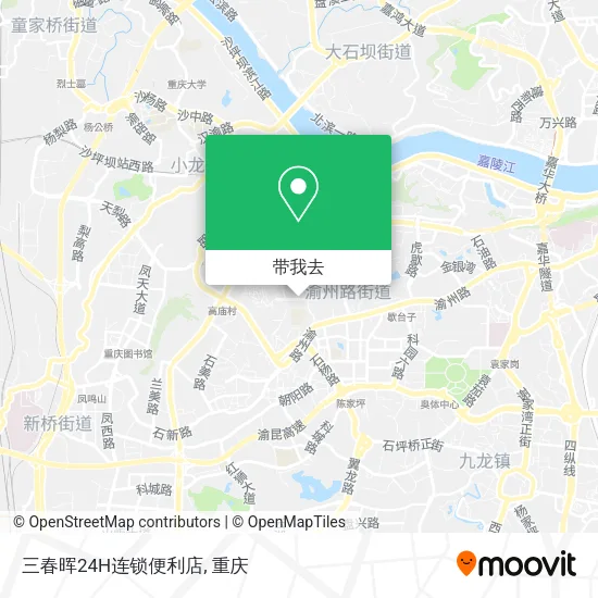 三春晖24H连锁便利店地图