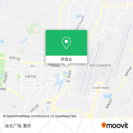 渝北广场地图