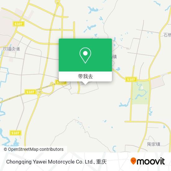 Chongqing Yawei Motorcycle Co. Ltd.地图