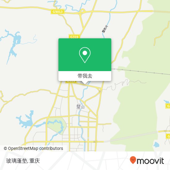 玻璃蓬垫地图