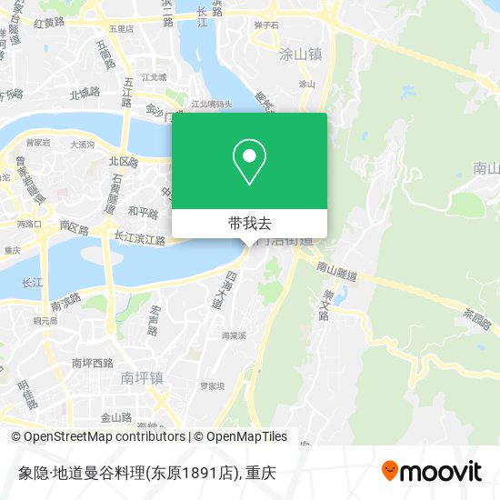 象隐·地道曼谷料理(东原1891店)地图