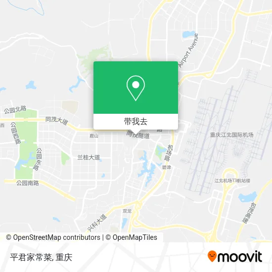 平君家常菜地图