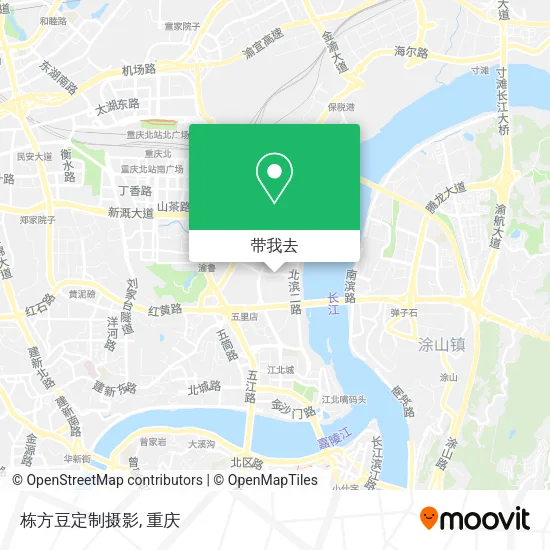栋方豆定制摄影地图