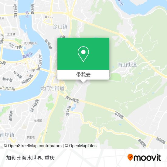 加勒比海水世界地图