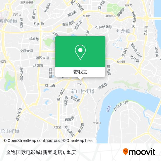 金逸国际电影城(新宝龙店)地图