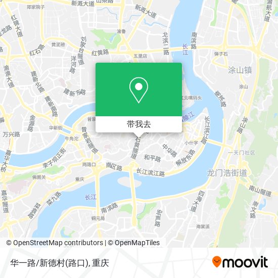 华一路/新德村(路口)地图