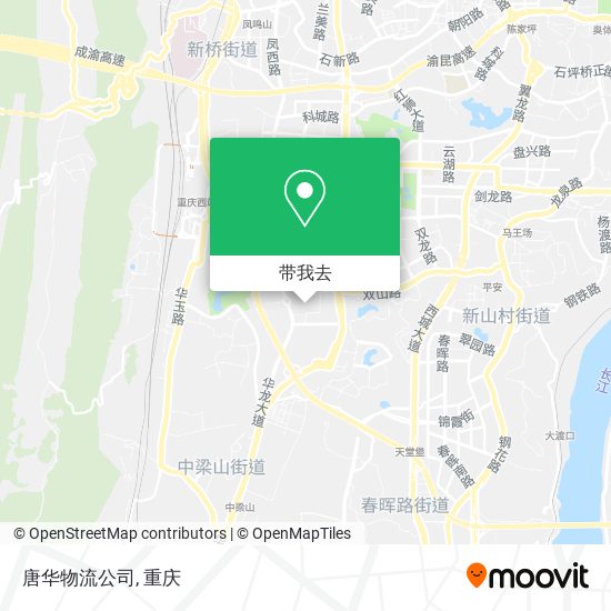 唐华物流公司地图