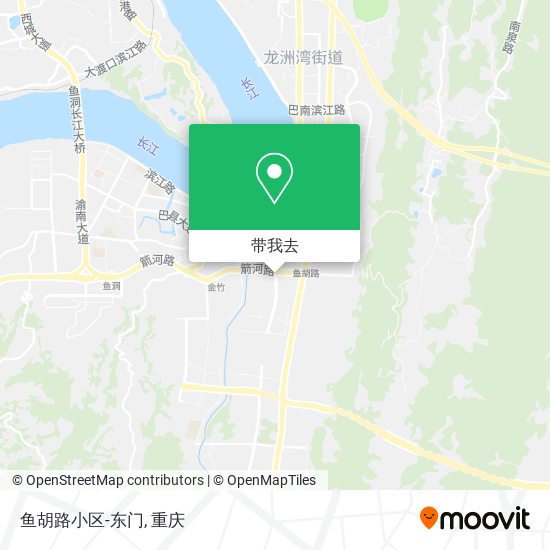 鱼胡路小区-东门地图