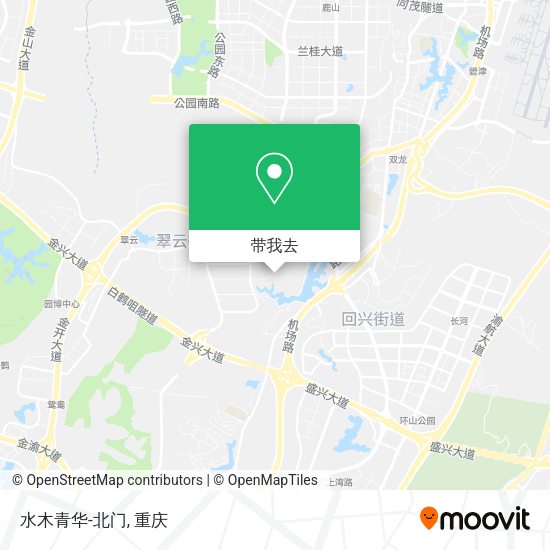 水木青华-北门地图