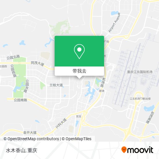 水木香山地图