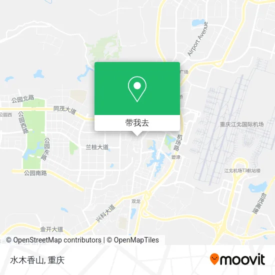 水木香山地图