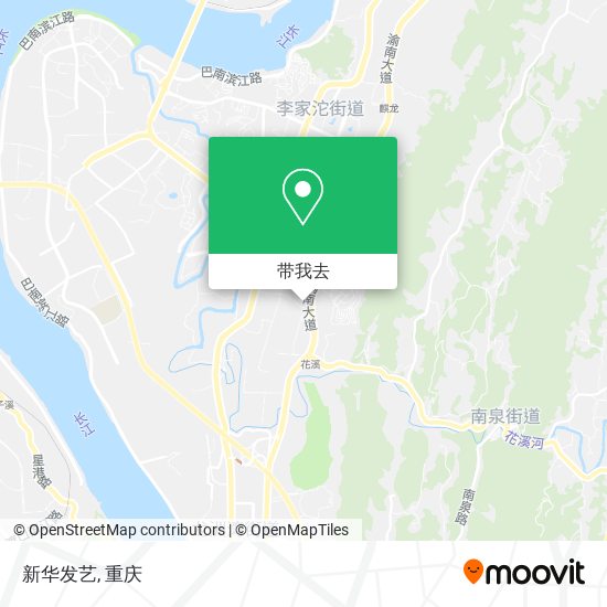 新华发艺地图