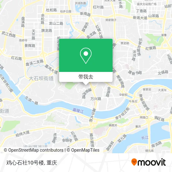 鸡心石社10号楼地图