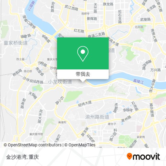 金沙港湾地图