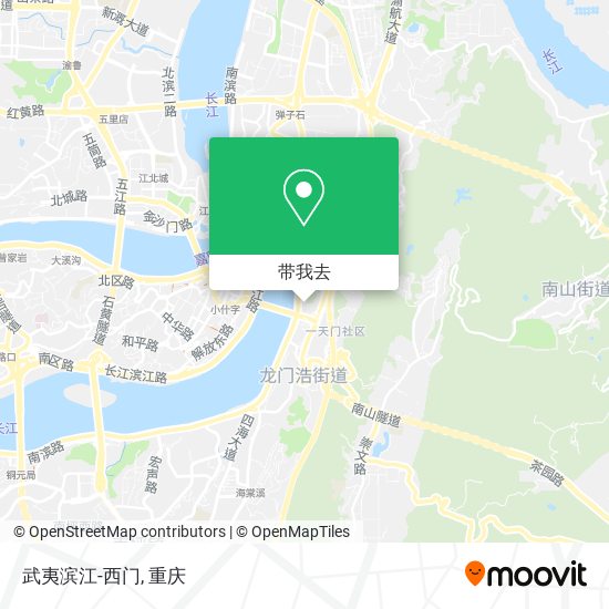 武夷滨江-西门地图