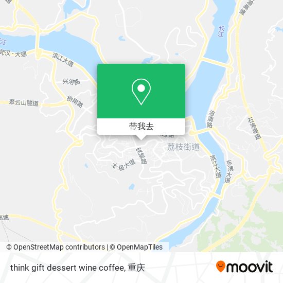 think gift dessert wine coffee地图