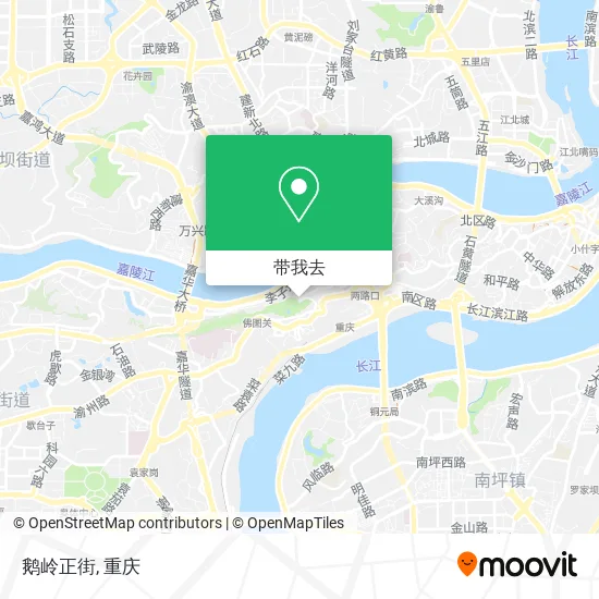 鹅岭正街地图
