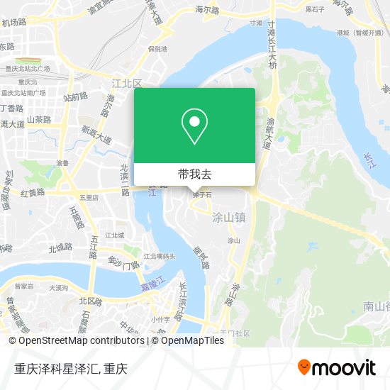重庆泽科星泽汇地图