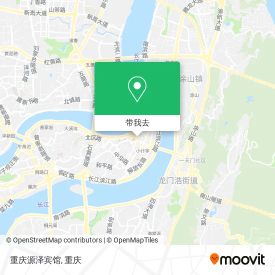 重庆源泽宾馆地图