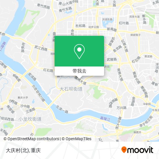 大庆村(北)地图