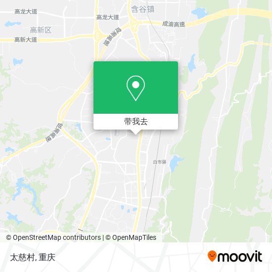 太慈村地图