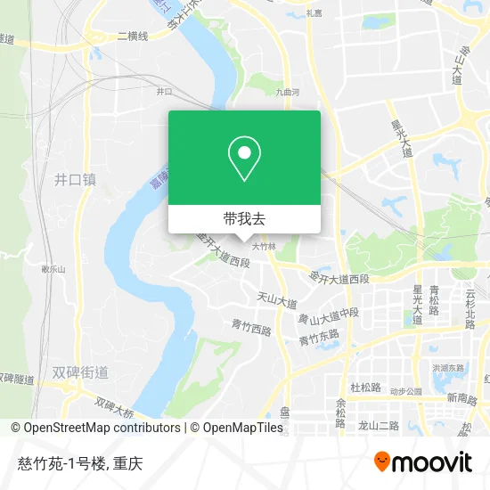 慈竹苑-1号楼地图