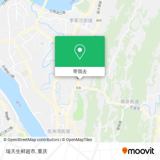 瑞天生鲜超市地图